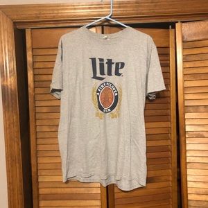 Oversized Miller Lite tee 🍻